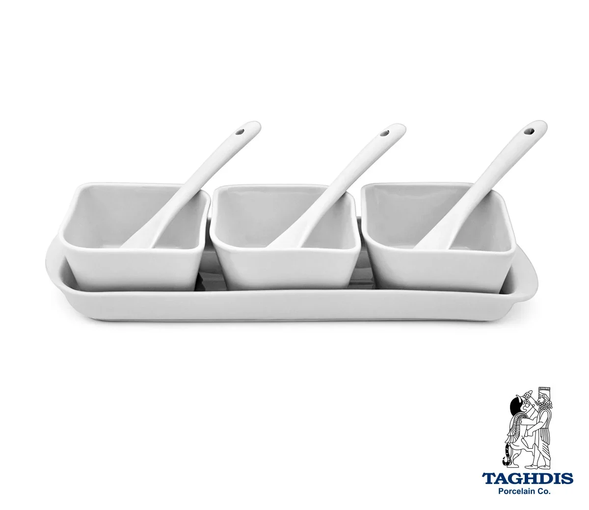 اردوخوری قاشق دار 7 پارچه چینی تقدیس